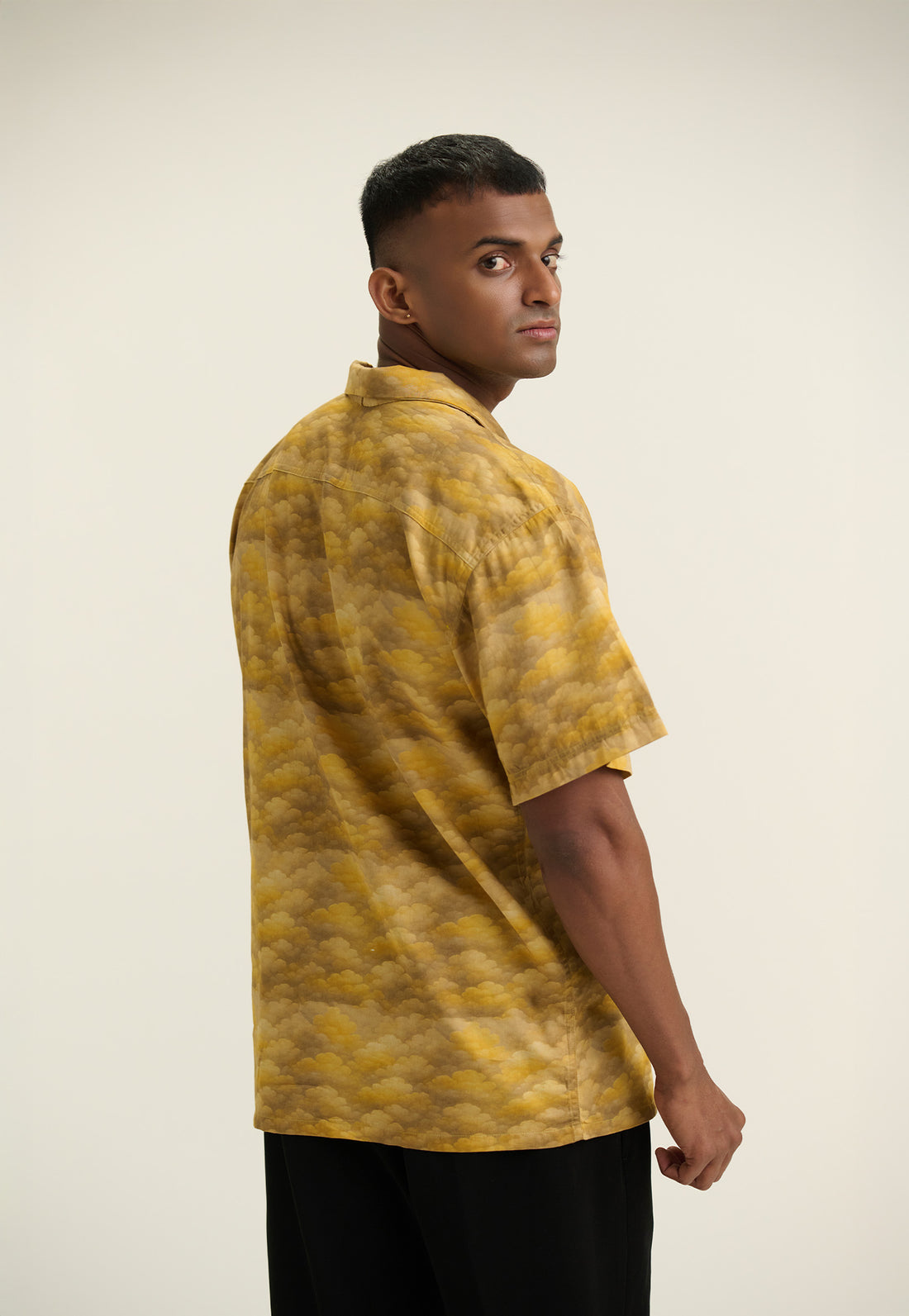 Clouds Half Sleeve Shirt(Organic)