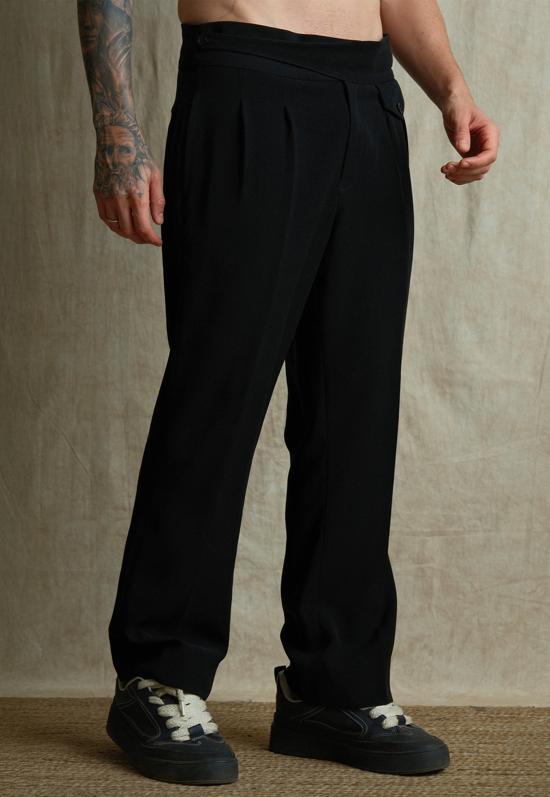 Black Italian Trousers