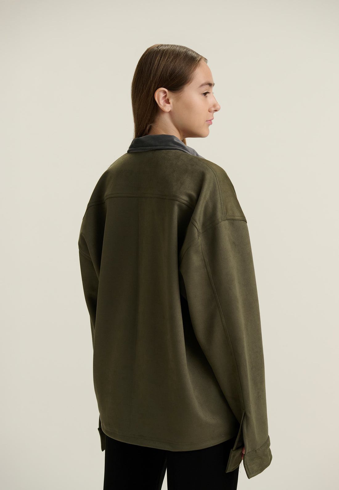 Olive Eclipse Suede Jacket (Limited Edition of 20)